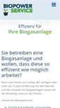 Mobile Screenshot of biopower-service.de